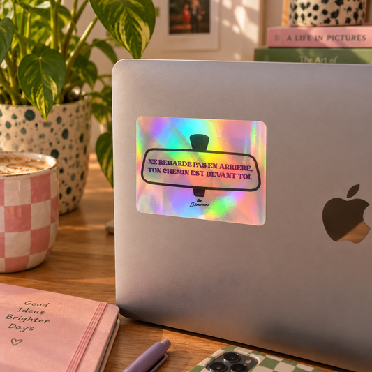 Sticker holographique RETROVISEUR
