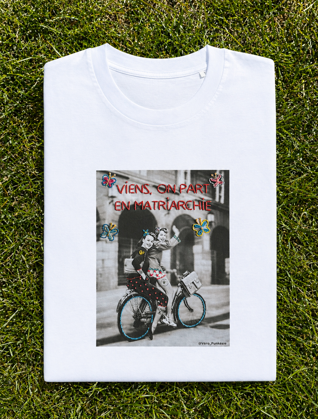 Tee-shirt MATRIARCHIE - Collab' Punkesie