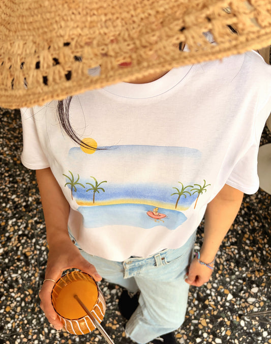 Tee-shirt PLAYA - Collab' Lou Zago