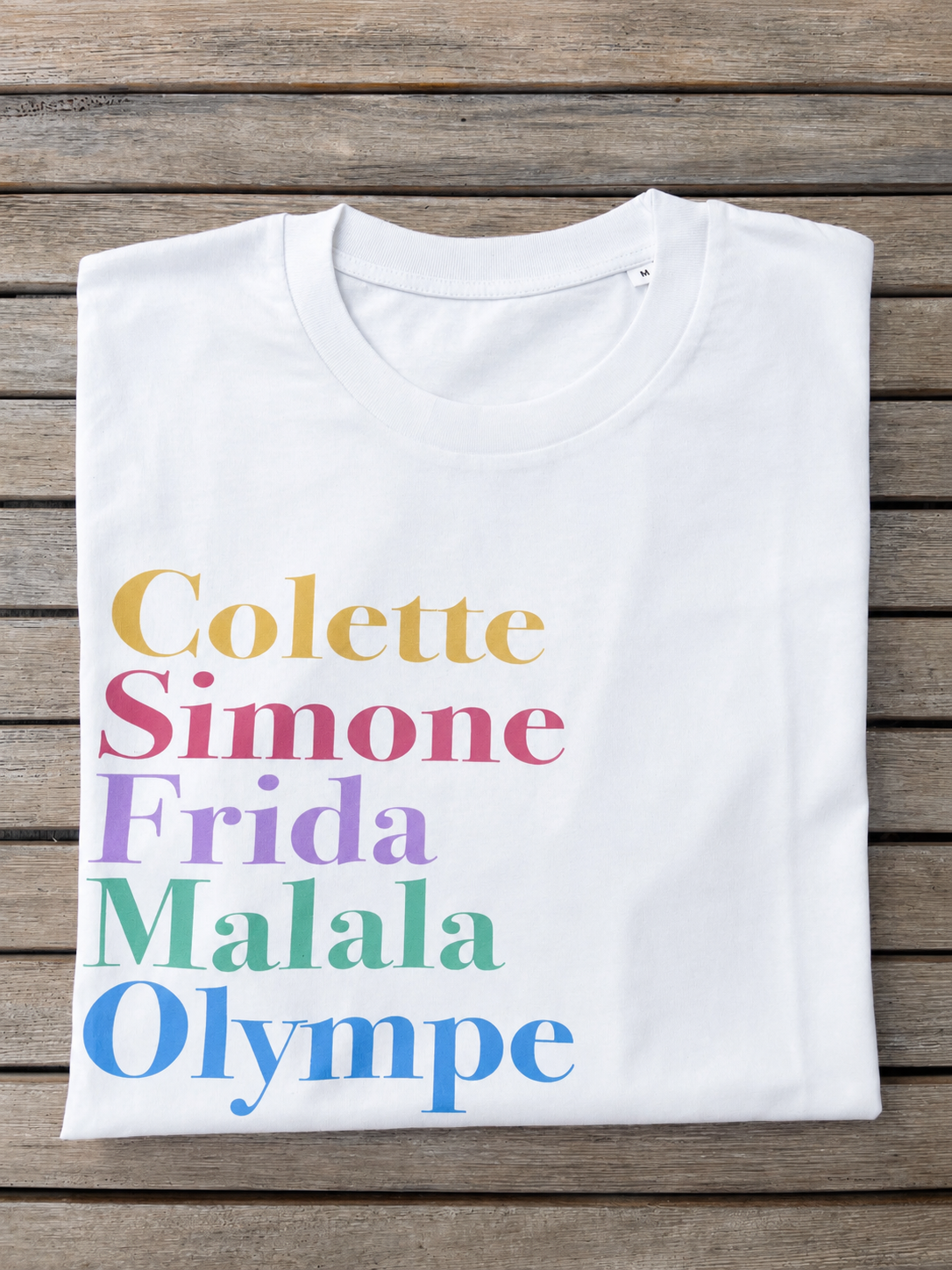 Tee-shirt GIRL POWER POP PASTEL