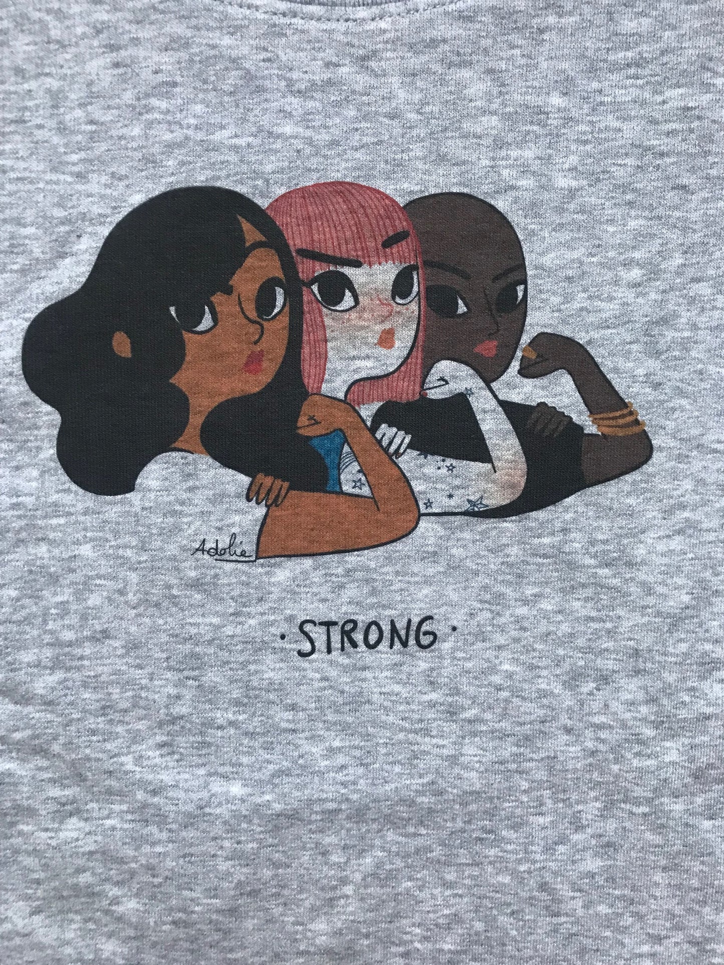 Tee-shirt STRONG - Collab' Adolie