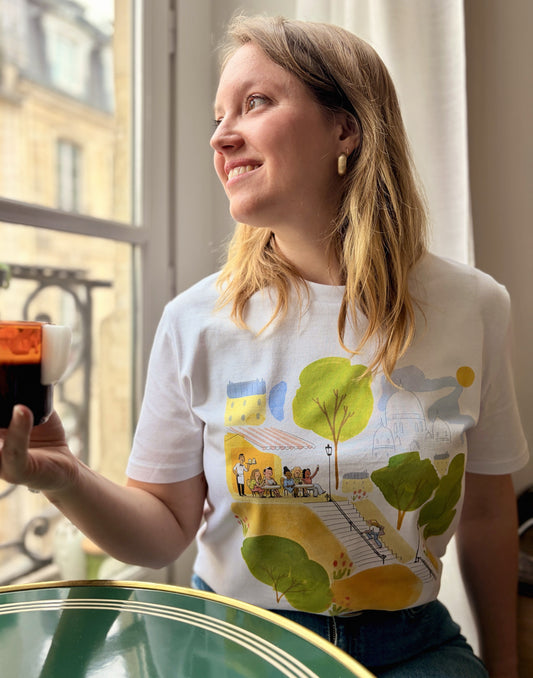 Tee-shirt MONTMARTRE - Collab' Lou Zago