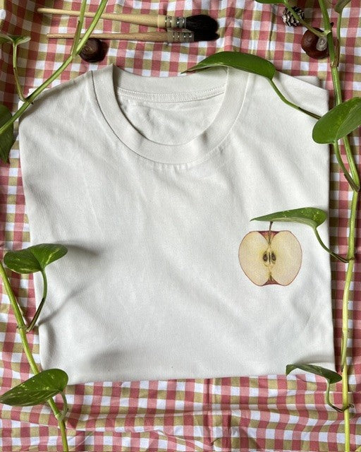 Tee-shirt écru SOURIS - Collab' Axelle Pomares