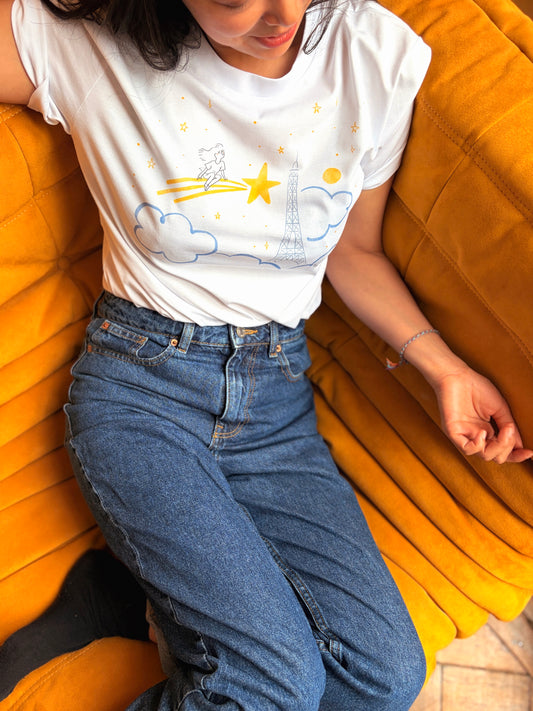 Tee-shirt TOUR EIFFEL - Collab' Lou Zago