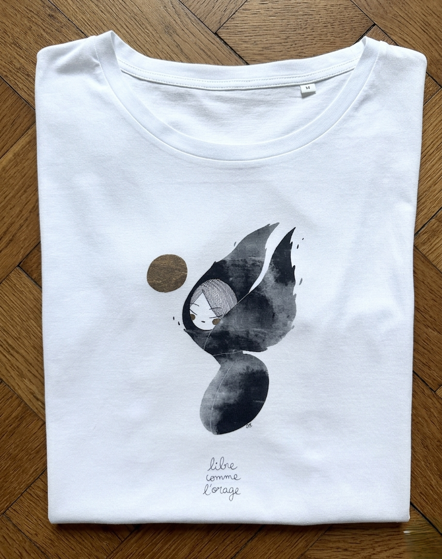 Tee-shirt LIBRE - Collab' Anouck Ferri