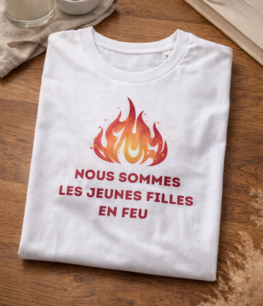 Tee-shirt LES FILLES EN FEU