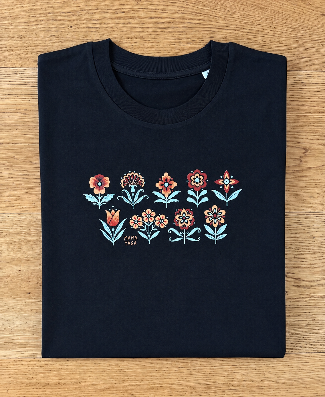 Tee-shirt FLEURS - Collab' Mama Yaga