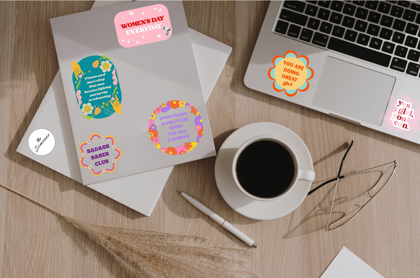 Planche de Stickers BADASS