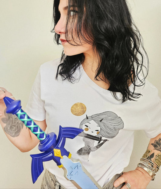 Tee-shirt I'M JUST A GIRL - Collab' Anouck Ferri
