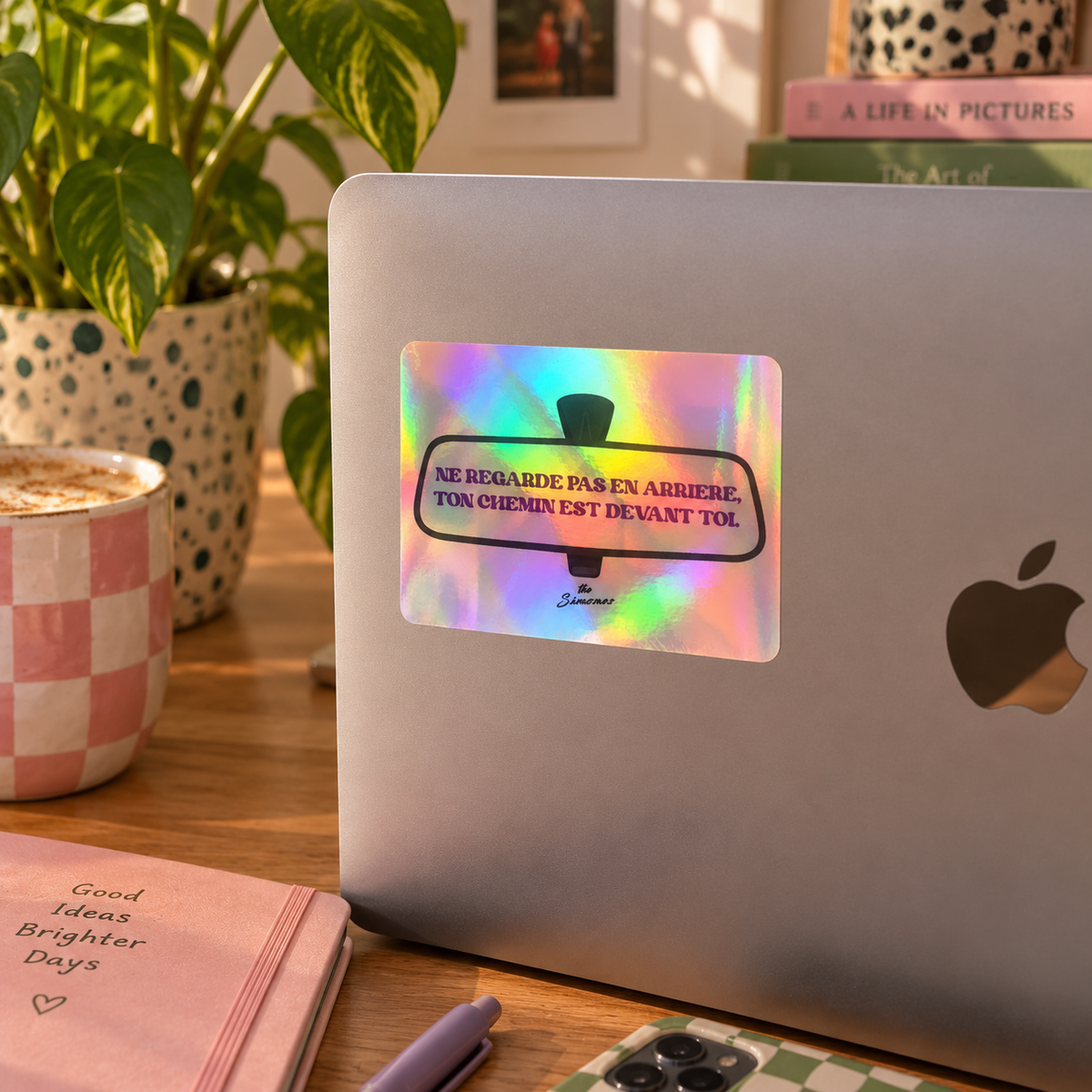 Sticker holographique RETROVISEUR