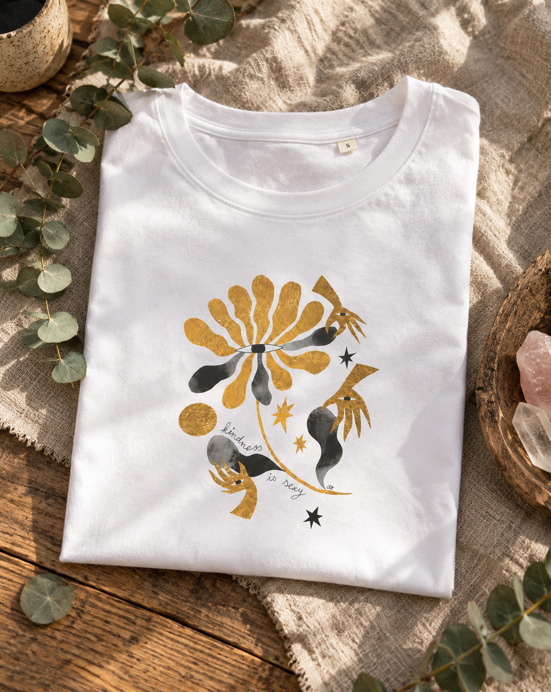 Tee-shirt FLEUR - Collab' Anouck Ferri