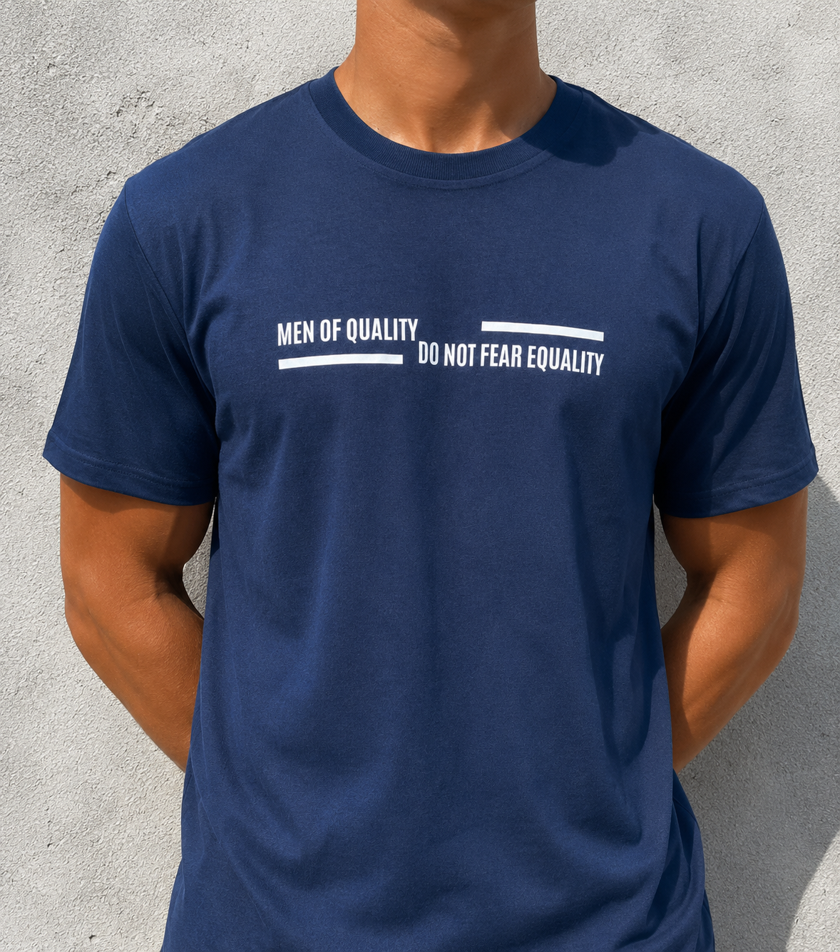 Tee-shirt MEN OF QUALITY DO NOT FEAR EQUALITY