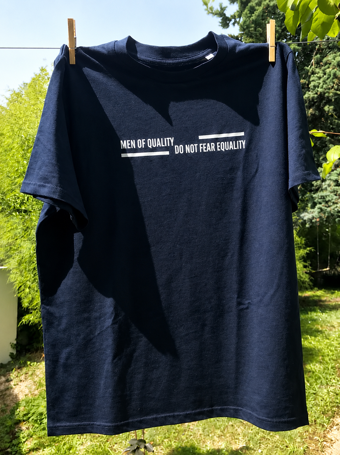 Tee-shirt MEN OF QUALITY DO NOT FEAR EQUALITY