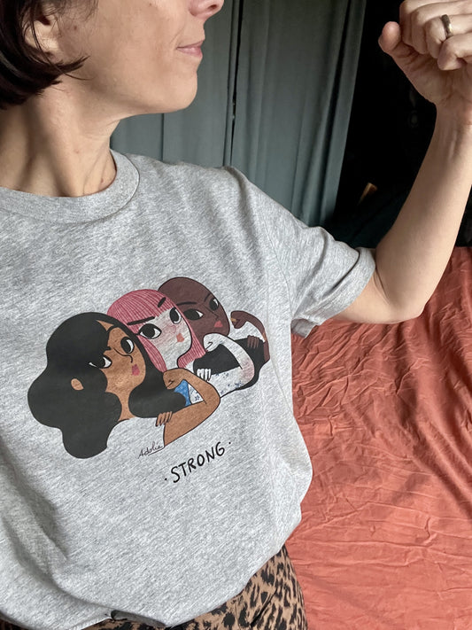 Tee-shirt STRONG - Collab' Adolie