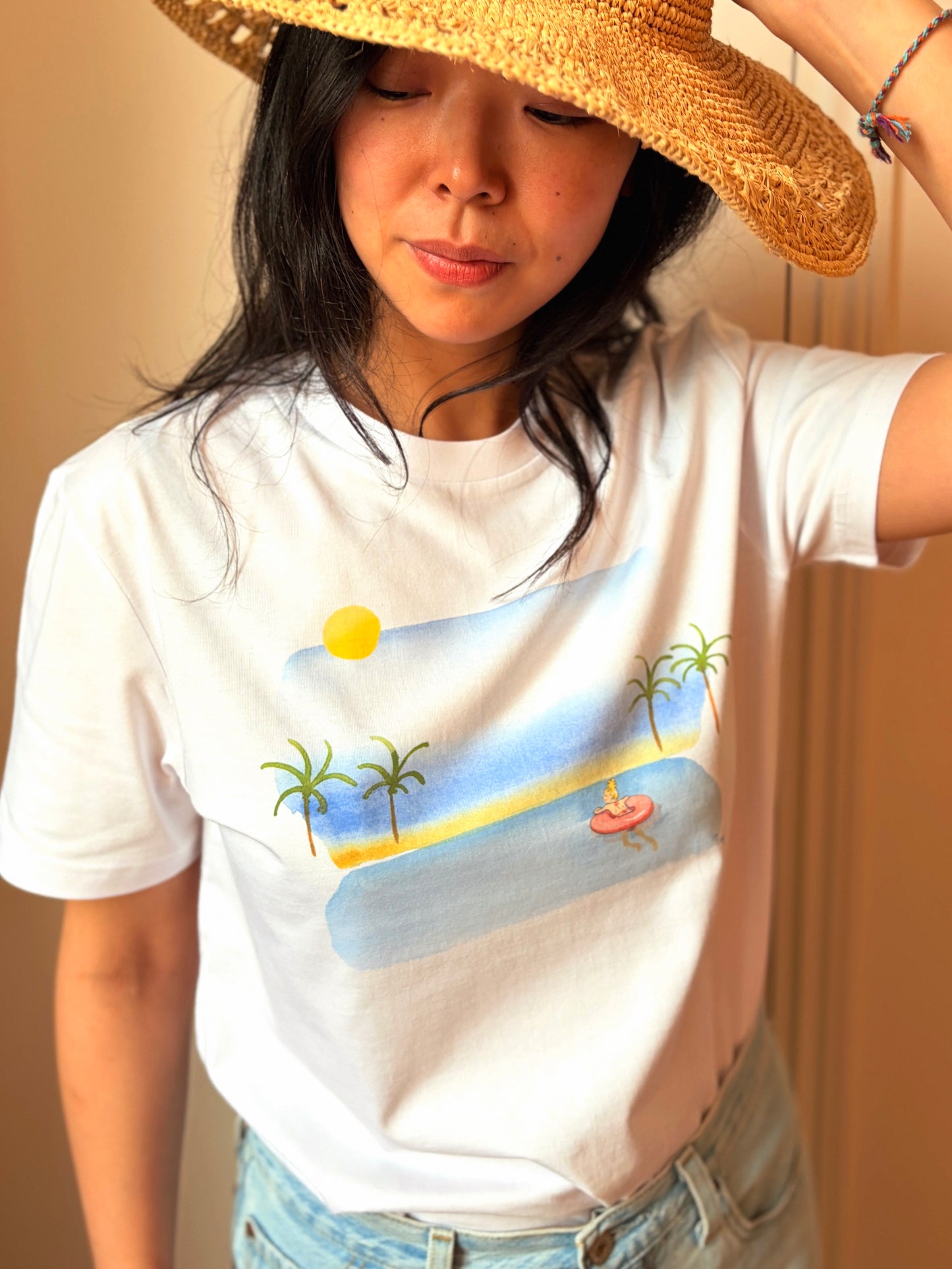 Tee-shirt PLAYA - Collab' Lou Zago