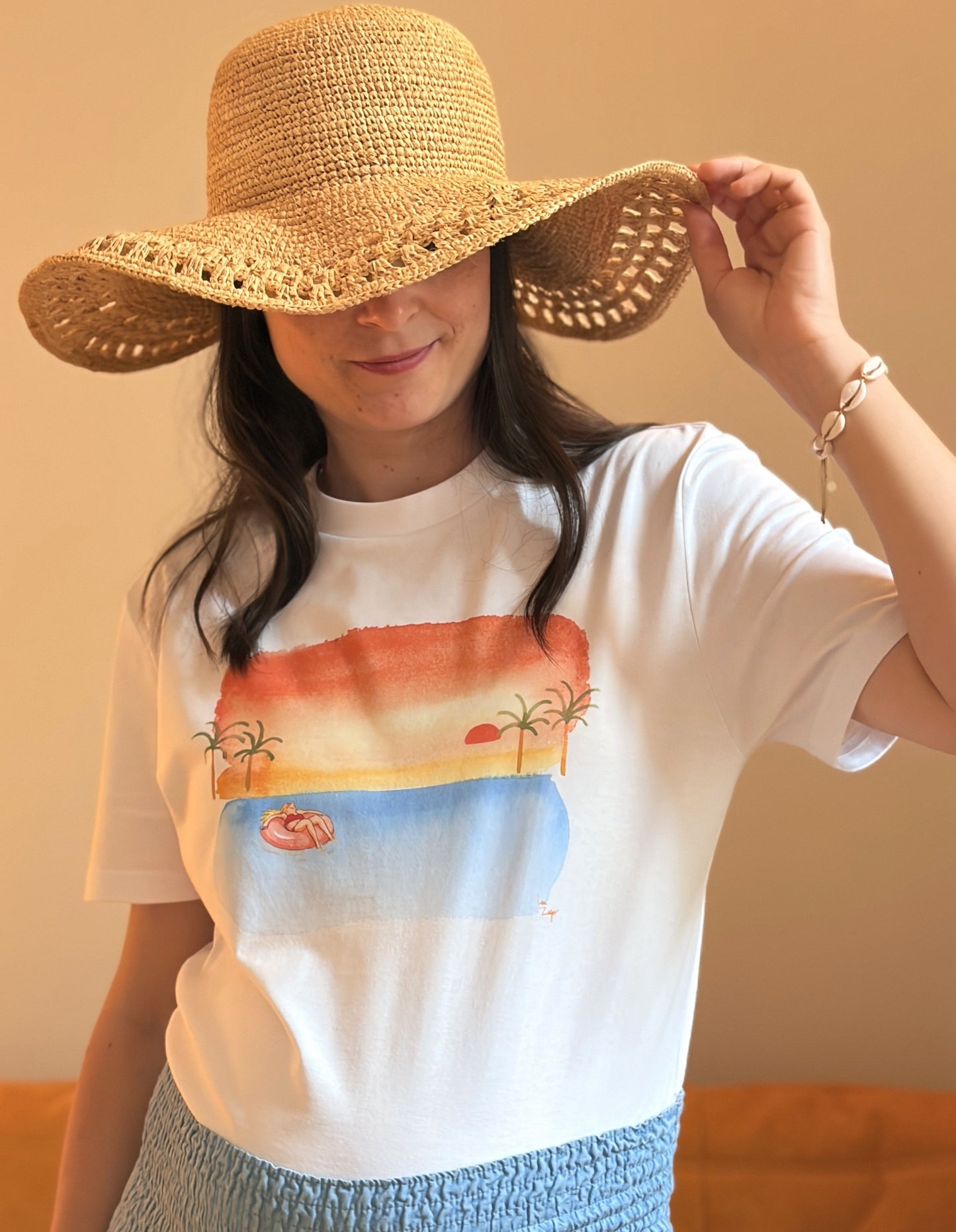 Tee-shirt SUNSET - Collab' Lou Zago