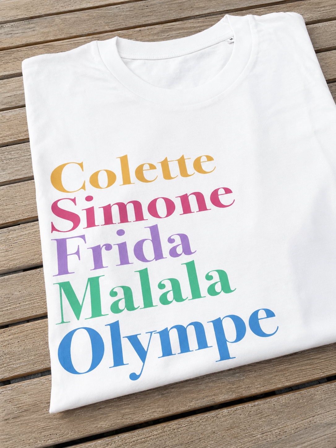 Tee-shirt GIRL POWER POP PASTEL