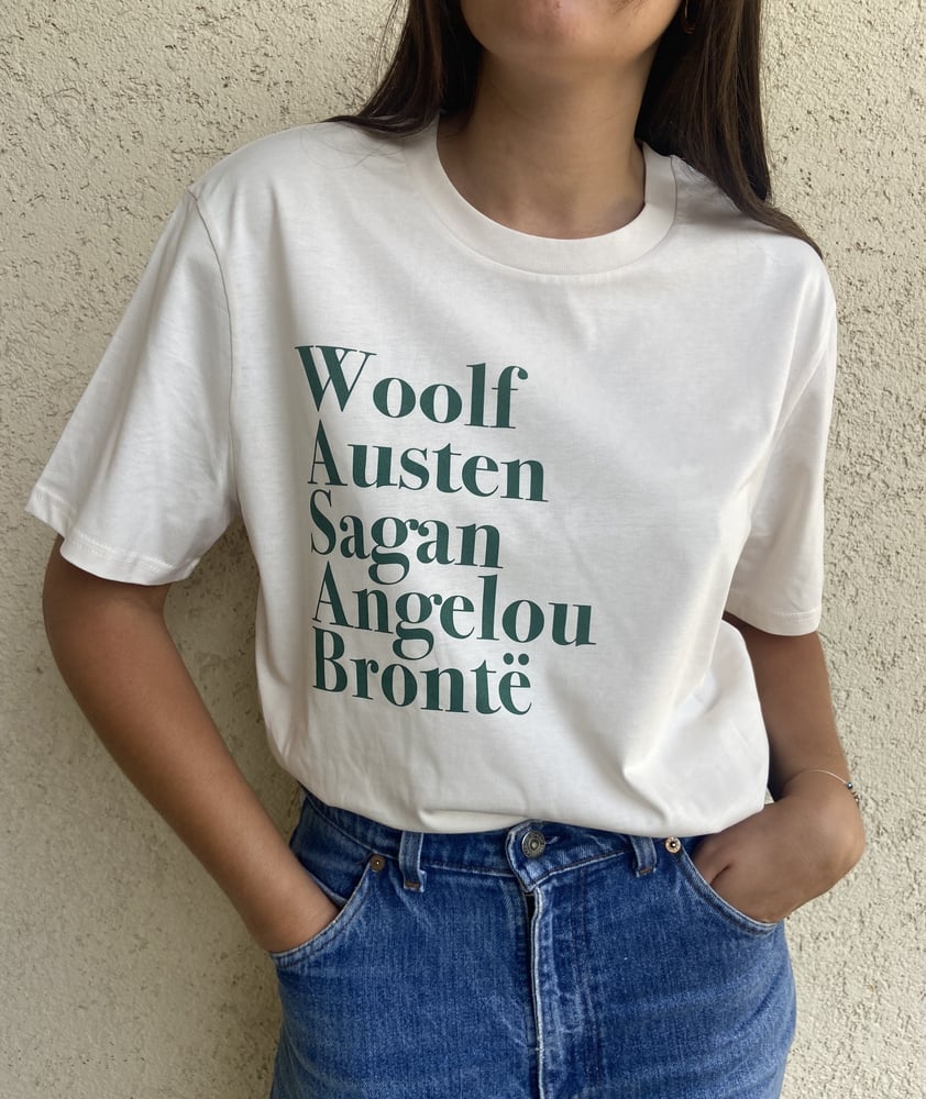 Tee-shirt AUTRICES - impression vert