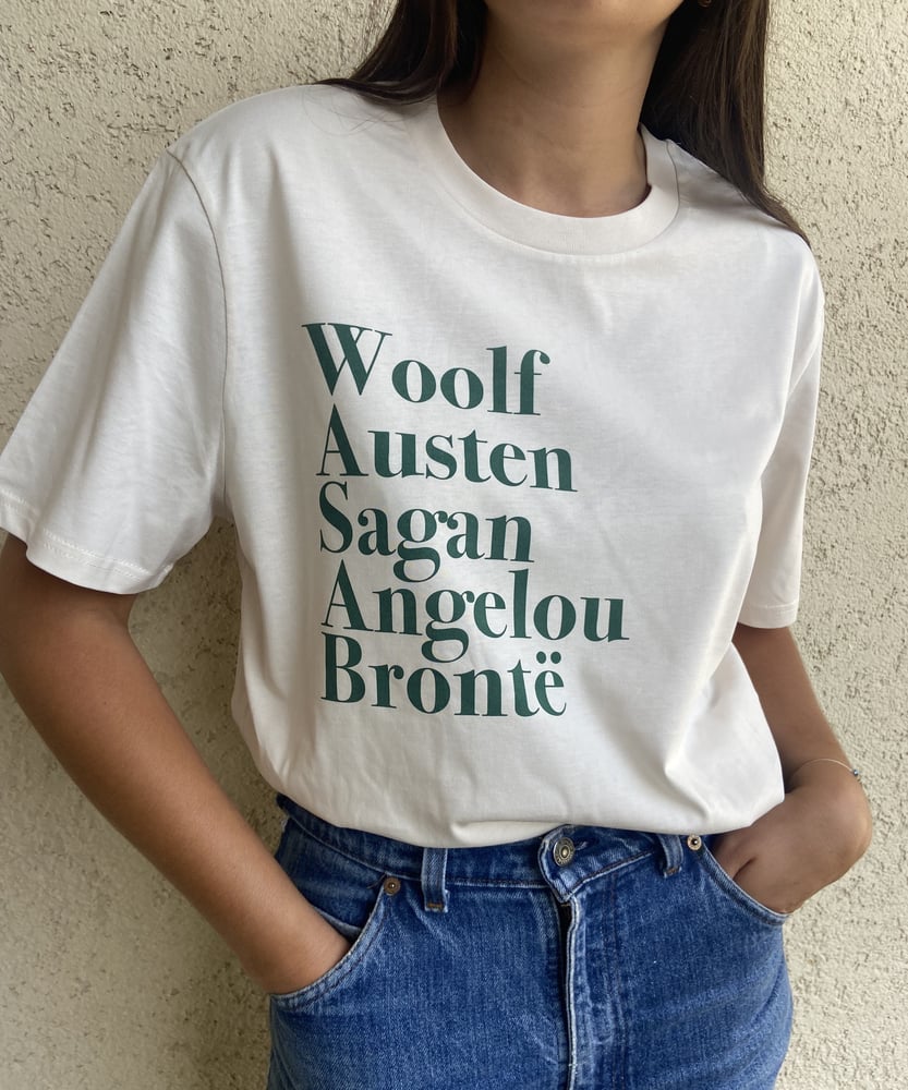 Tee-shirt AUTRICES - impression vert