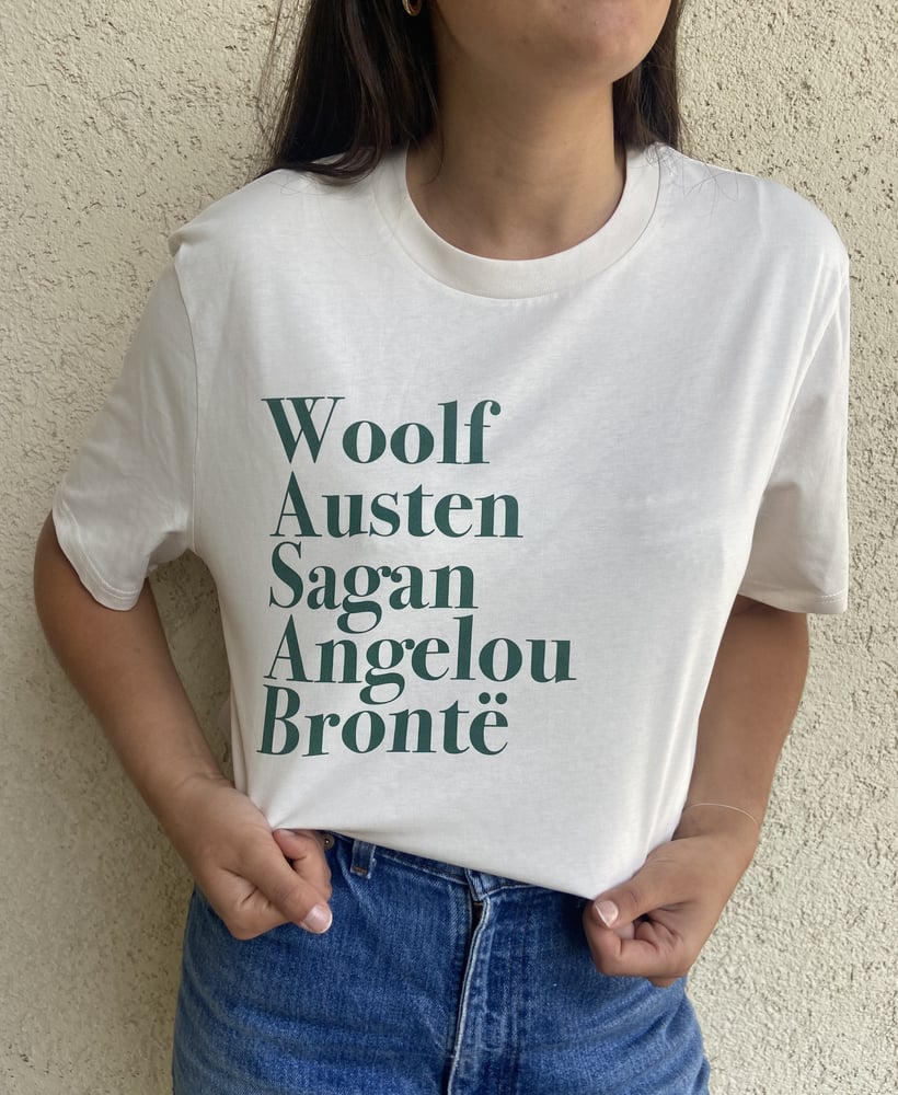 Tee-shirt AUTRICES - impression vert