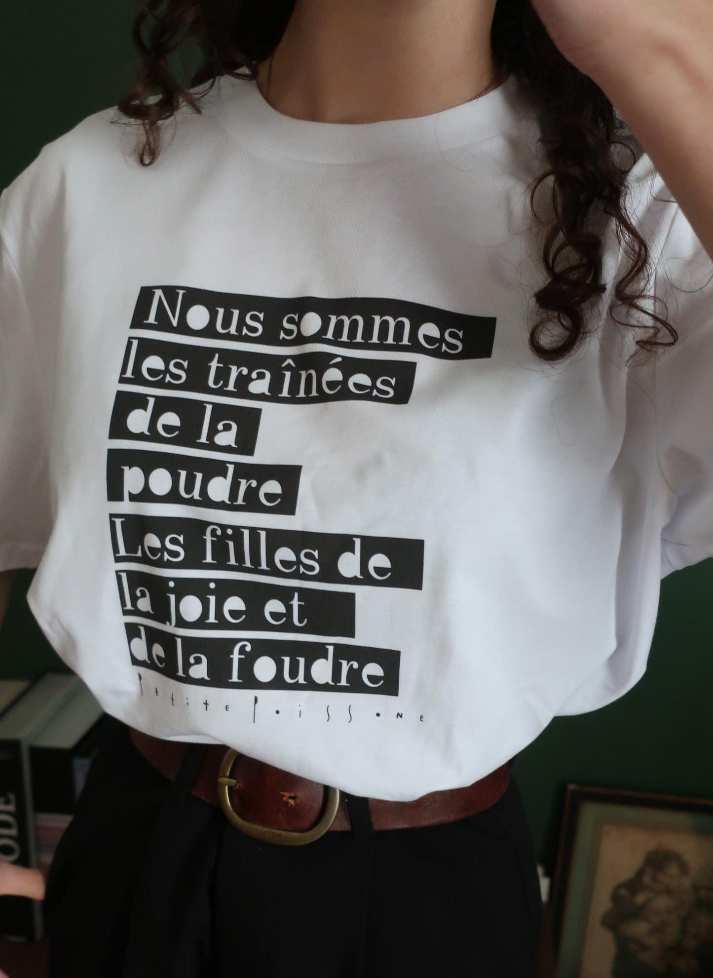 Tee-shirt LES FILLES DE LA FOUDRE - Collab' Petite Poissone