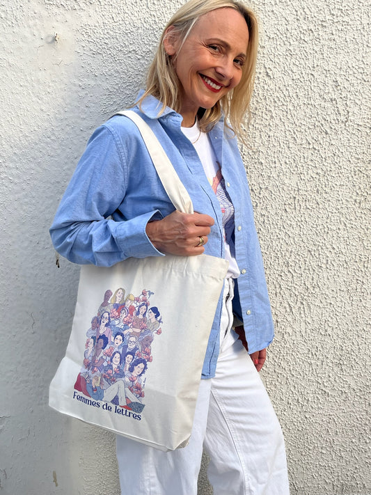Tote Bag FEMMES DE LETTRES - Collab' Cati Baur