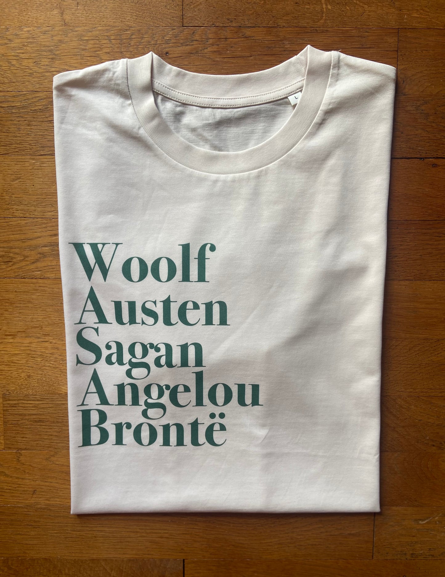 Tee-shirt AUTRICES - impression vert