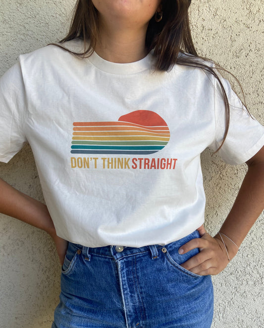 Tee-shirt DON'T THINK STRAIGHT