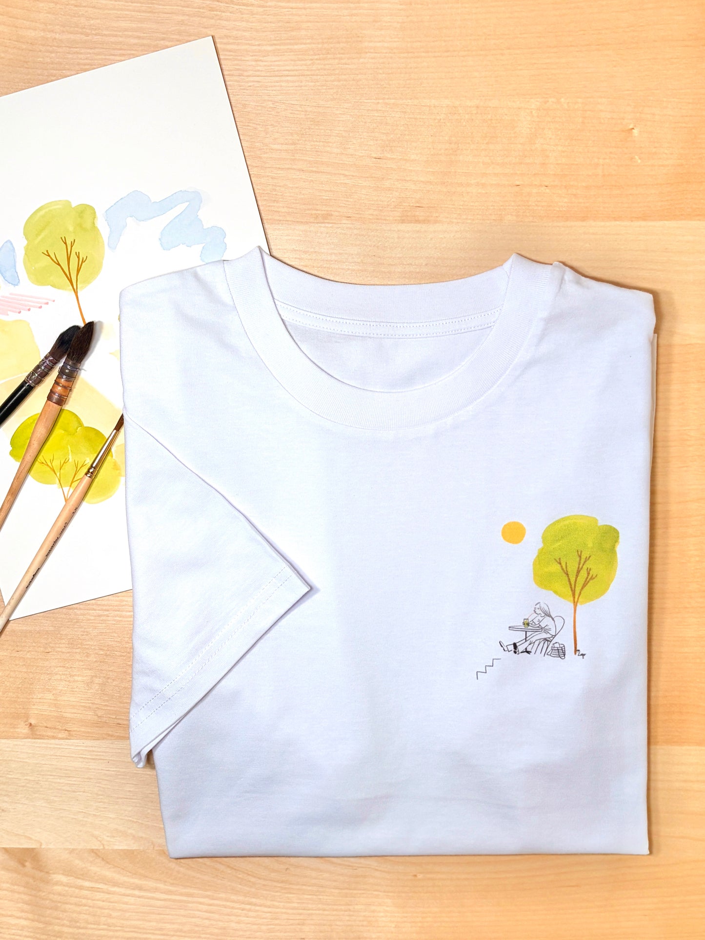 Tee-shirt MONTMARTRE au coeur - Collab' Lou Zago