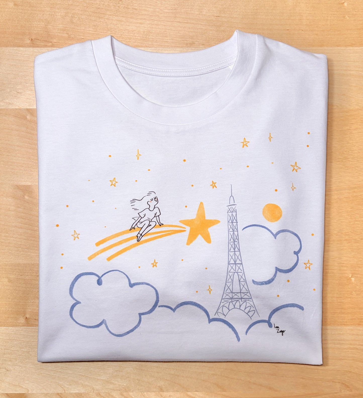 Tee-shirt TOUR EIFFEL - Collab' Lou Zago