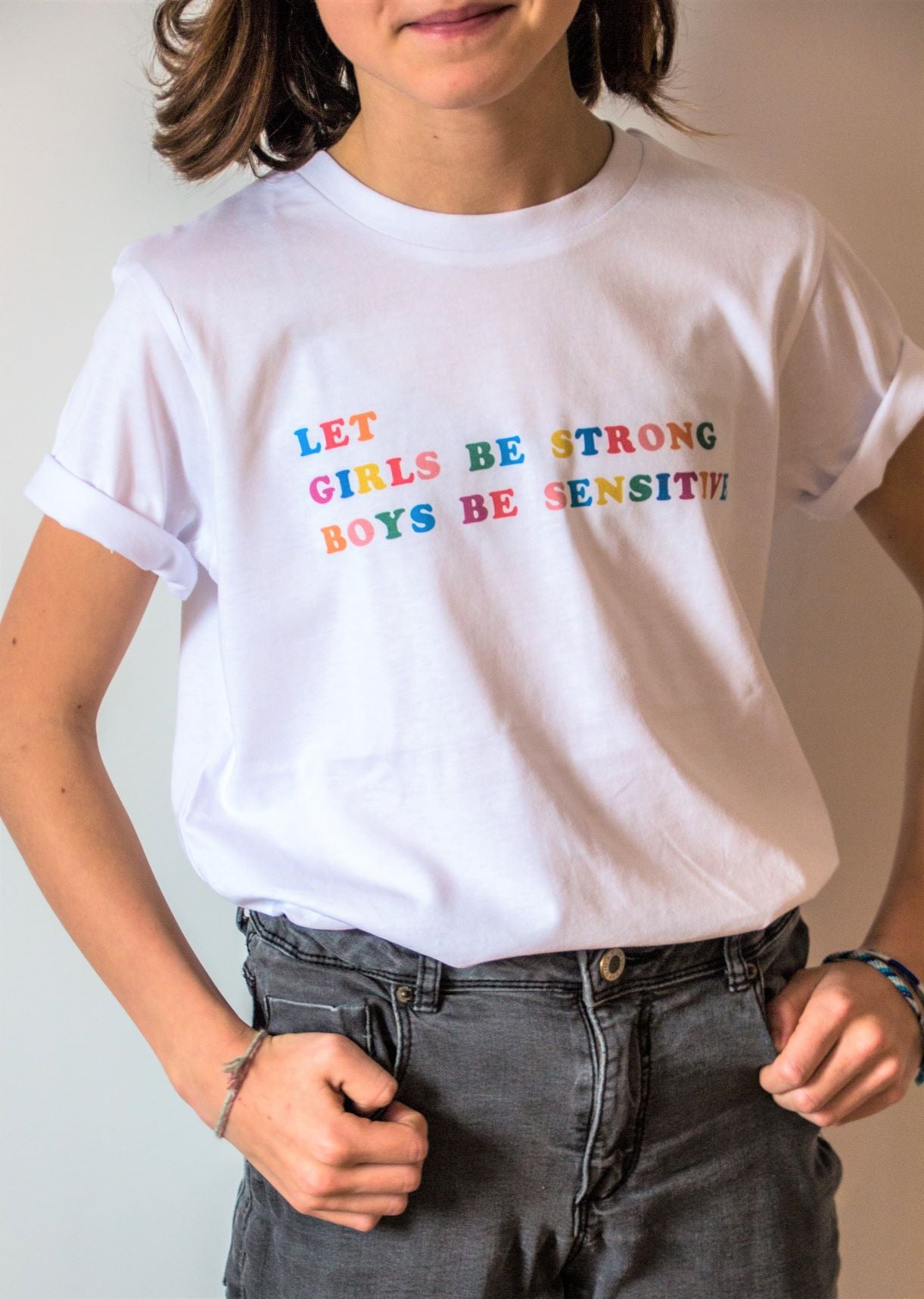 Tee-shirt LET BE - Adulte et Enfant