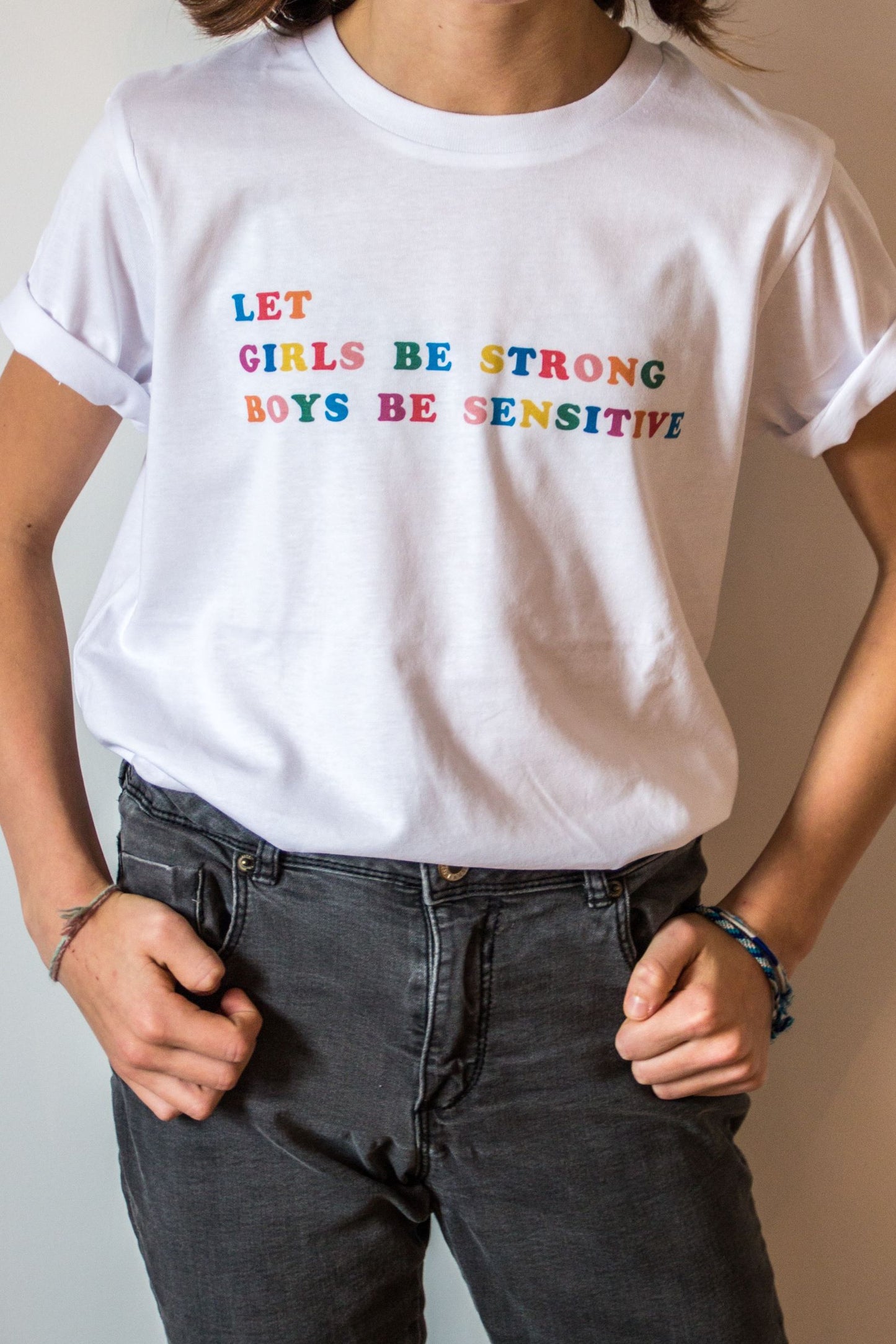 Tee-shirt LET BE - Adulte et Enfant