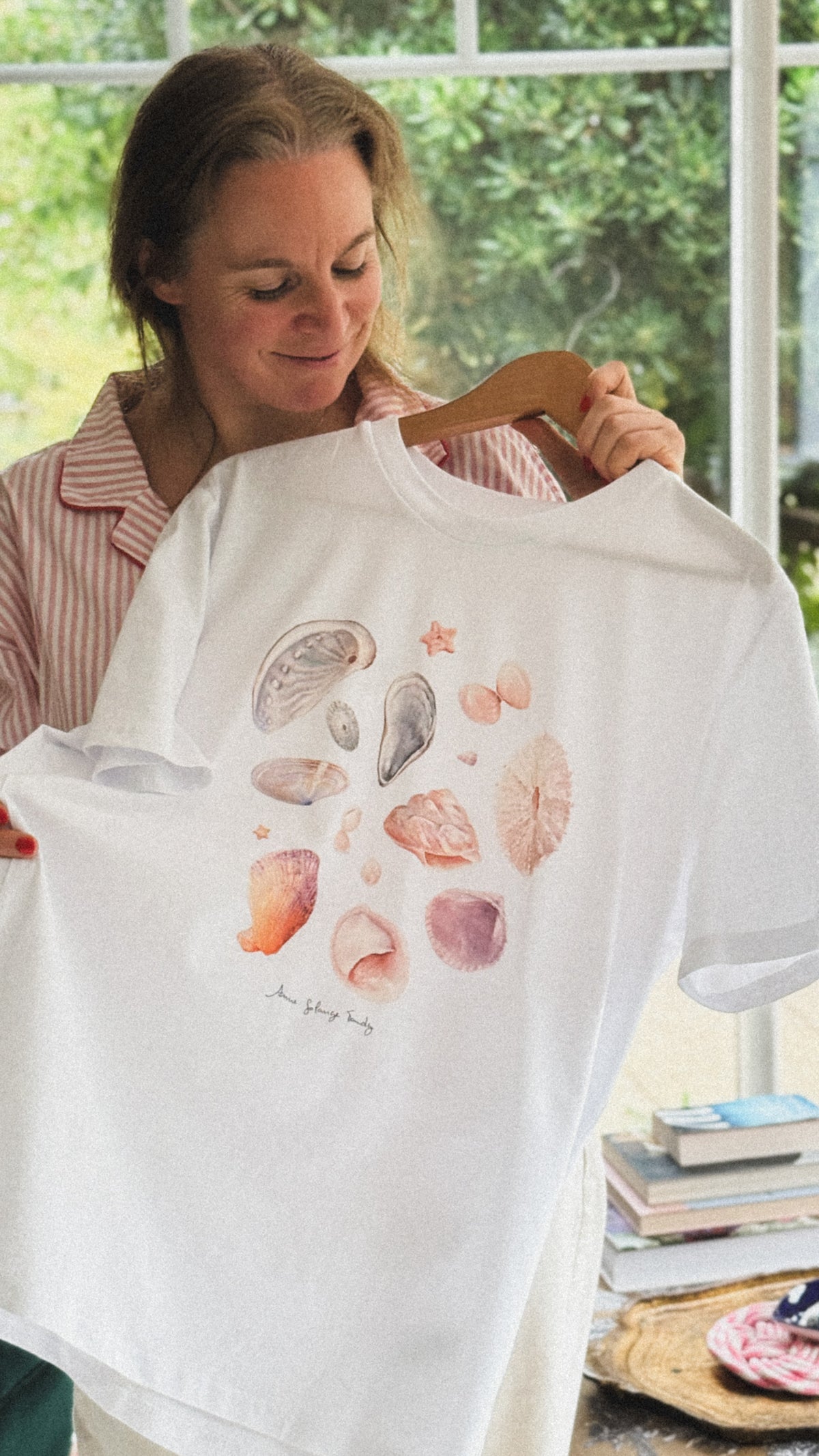 Tee-shirt MES COQUILLAGES - Collab' Anne-Solange Tardy