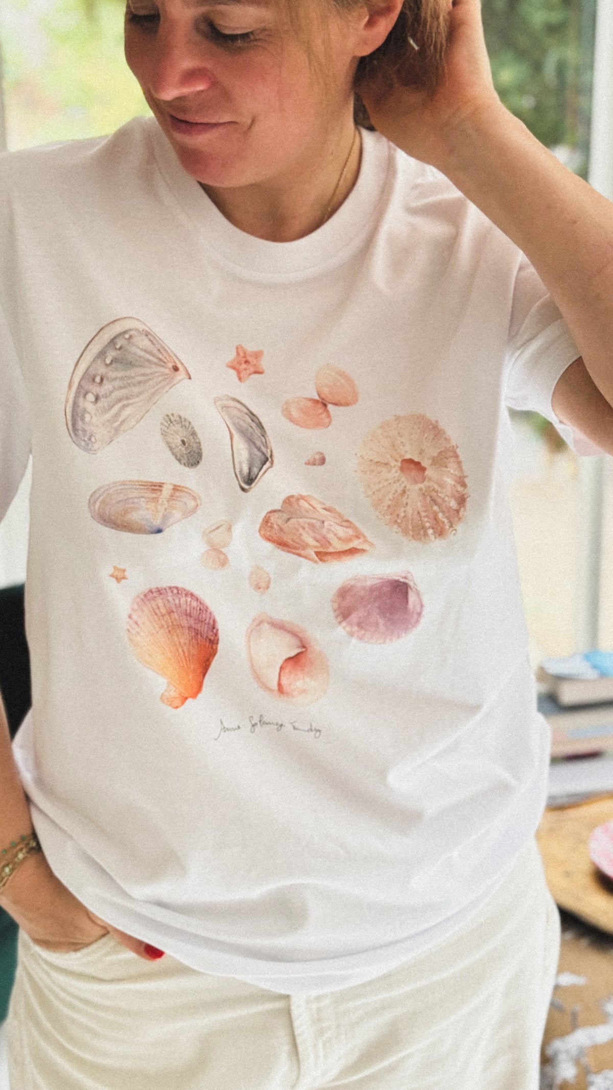 Tee-shirt MES COQUILLAGES - Collab' Anne-Solange Tardy