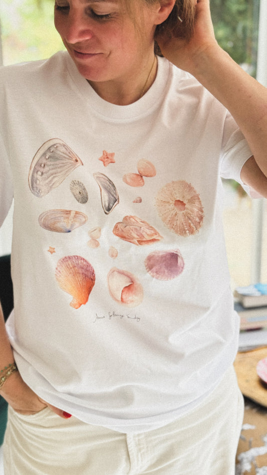 Tee-shirt MES COQUILLAGES - Collab' Anne-Solange Tardy