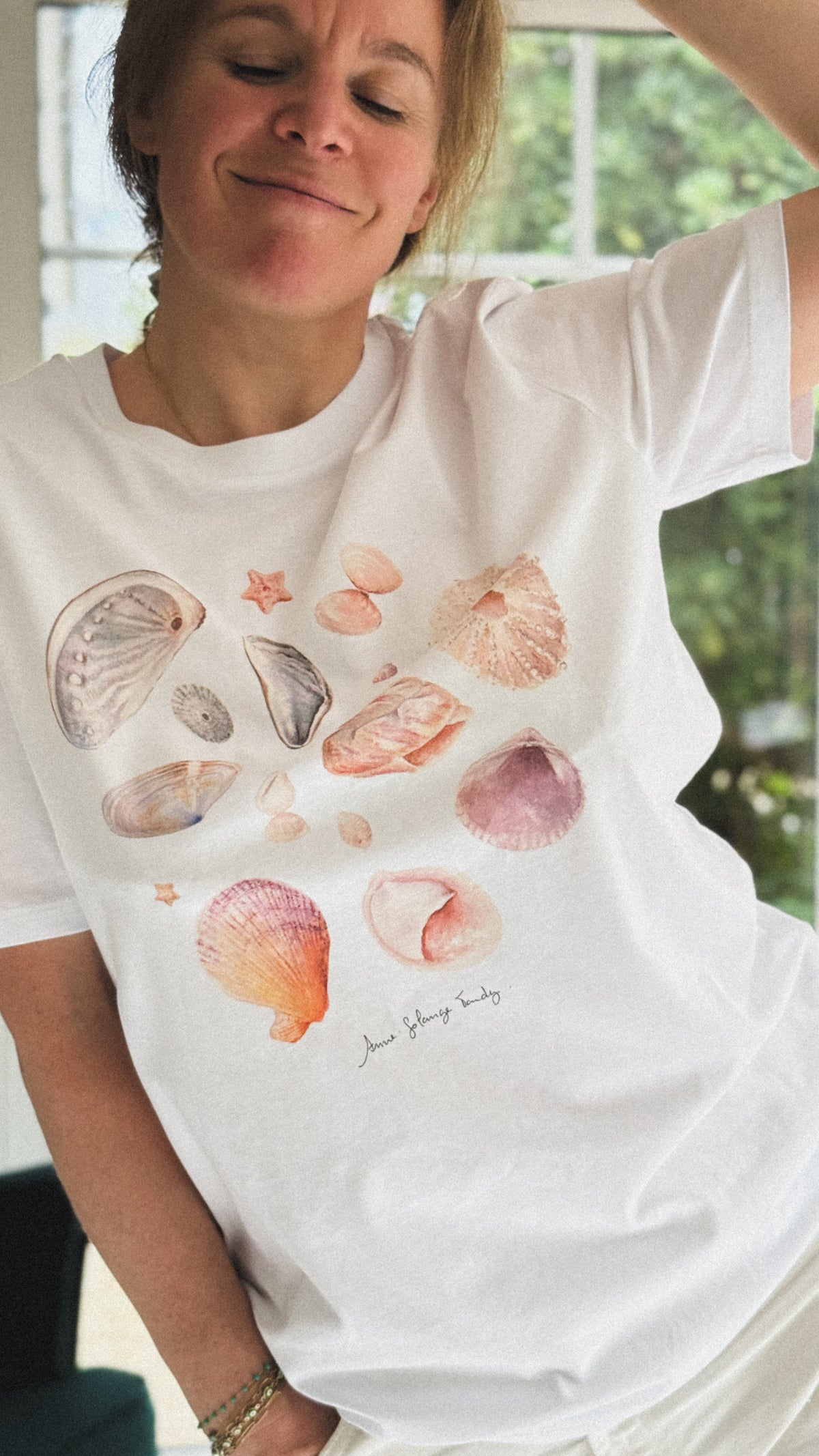 Tee-shirt MES COQUILLAGES - Collab' Anne-Solange Tardy