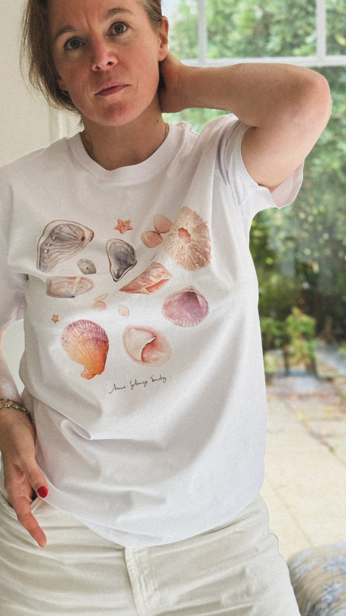 Tee-shirt MES COQUILLAGES - Collab' Anne-Solange Tardy