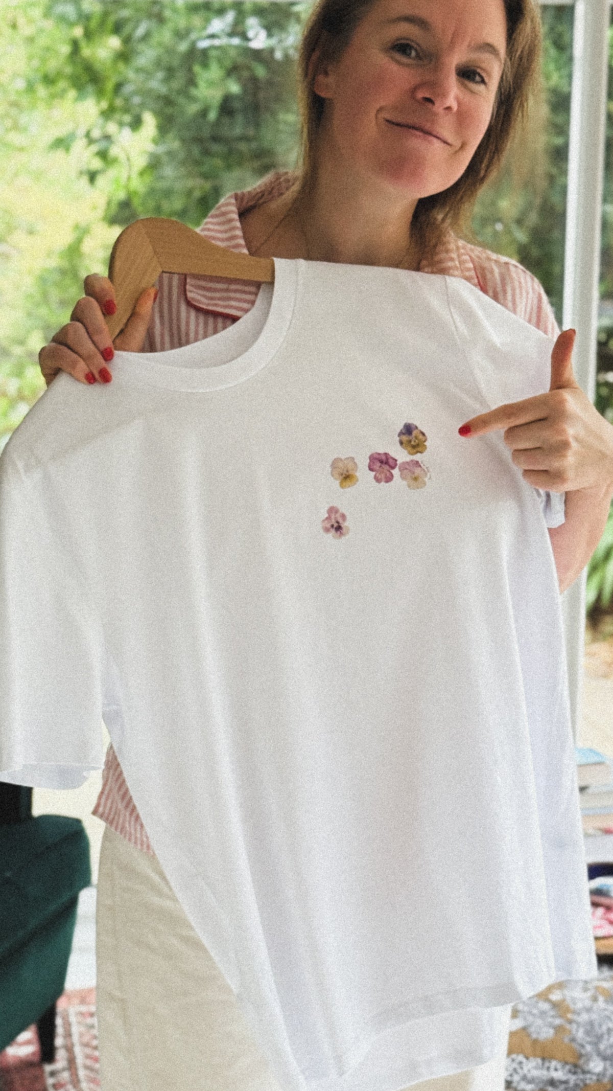 Tee-shirt ENVOL DE PENSEES - Collab' Anne-Solange Tardy