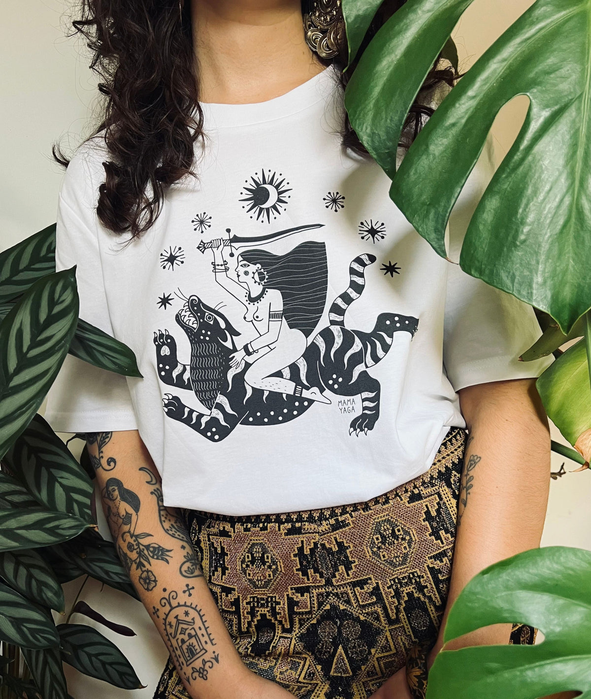 Tee-shirt TIGRE - Collab' Mama Yaga