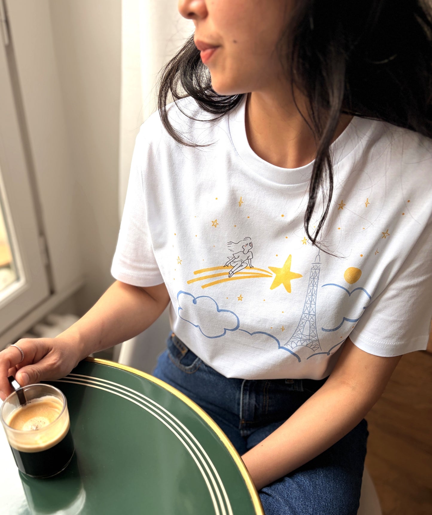 Tee-shirt TOUR EIFFEL - Collab' Lou Zago