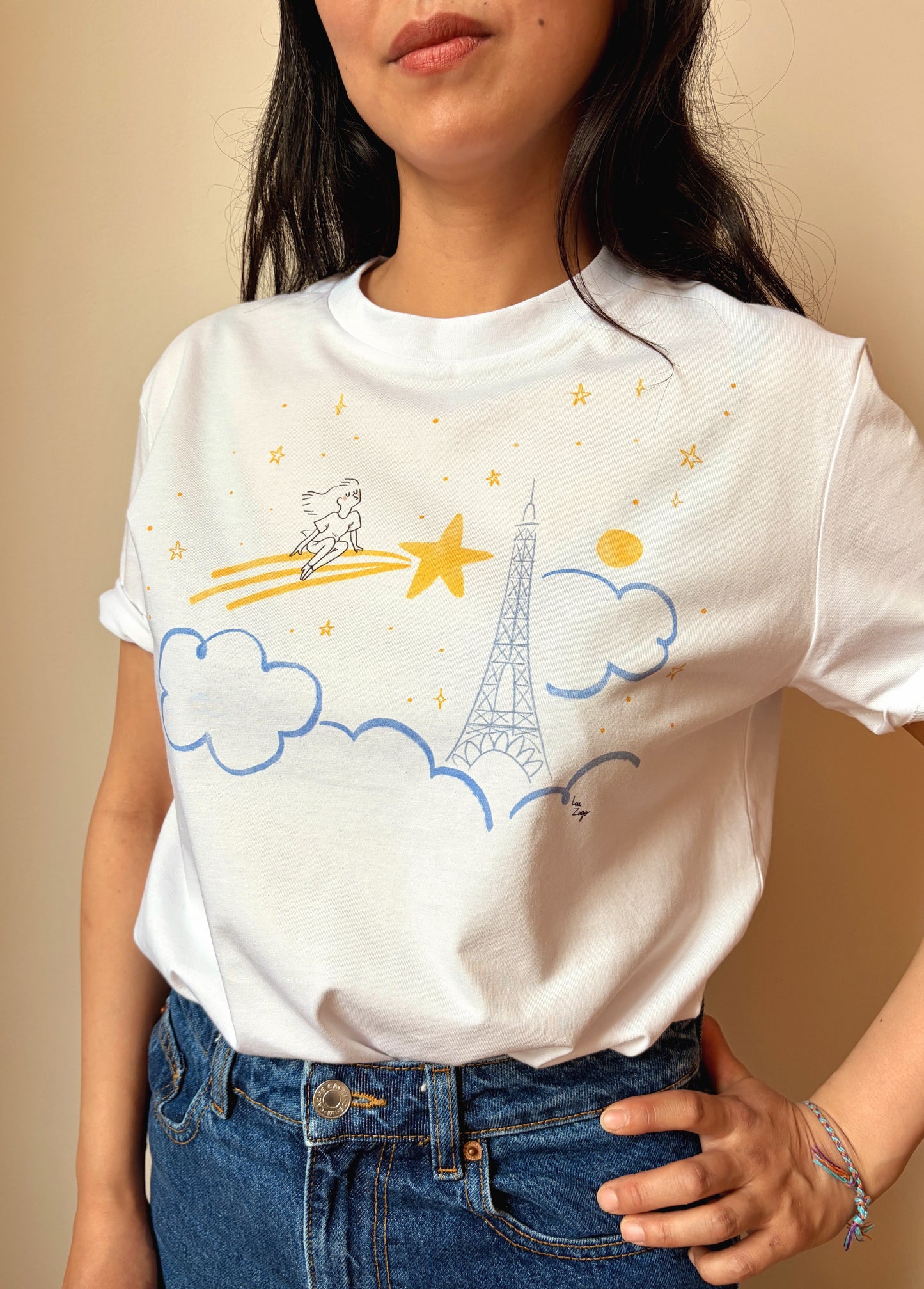 Tee-shirt TOUR EIFFEL - Collab' Lou Zago