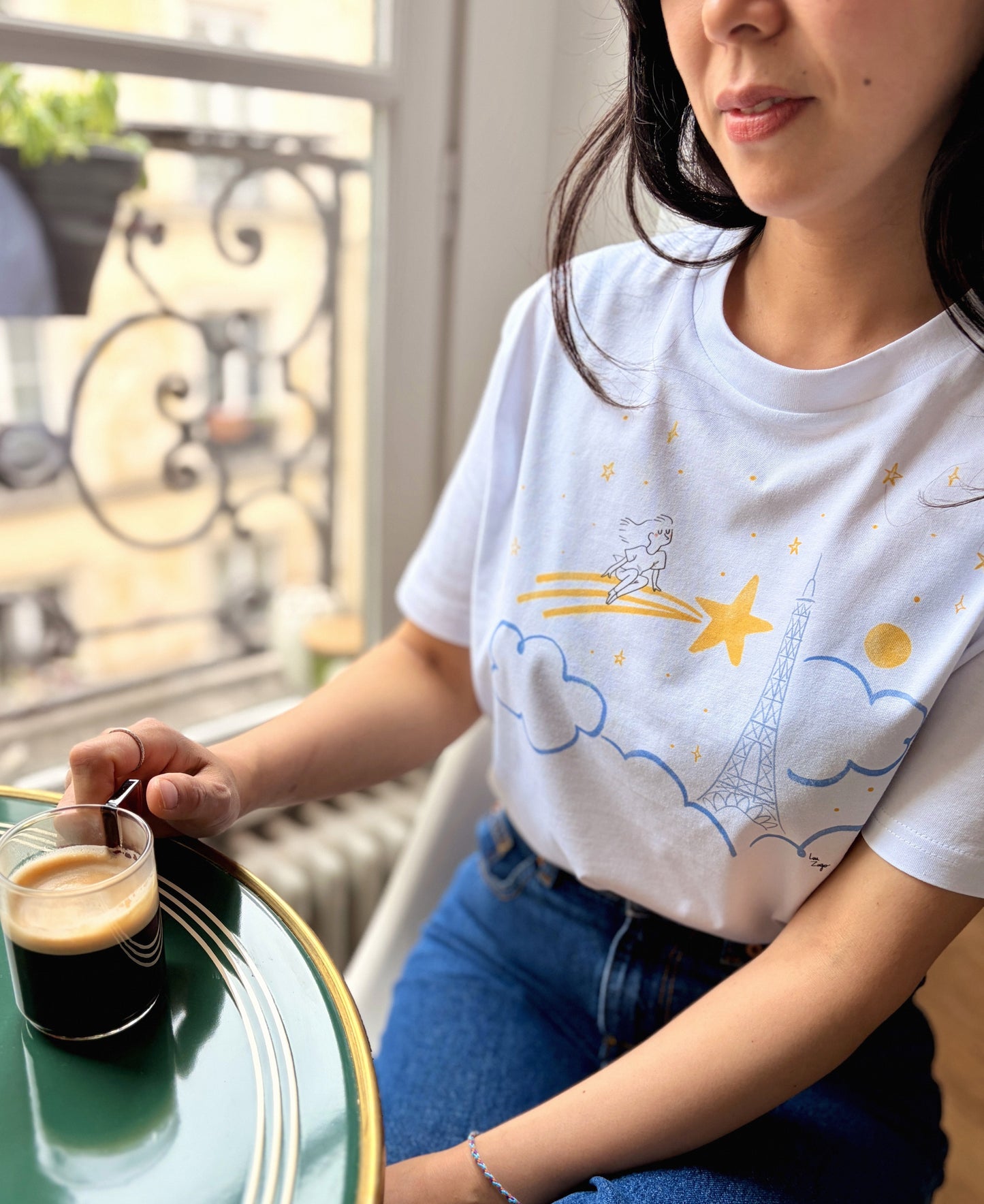 Tee-shirt TOUR EIFFEL - Collab' Lou Zago