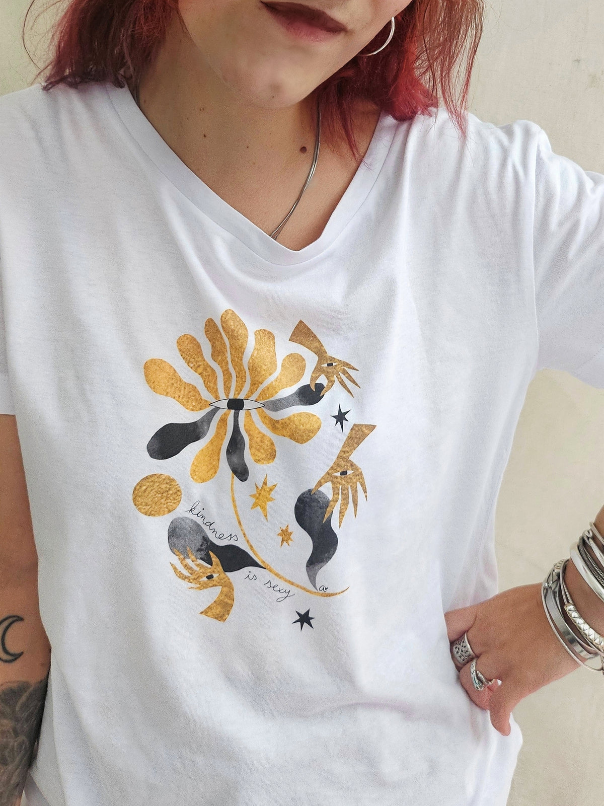 Tee-shirt FLEUR - Collab' Anouck Ferri