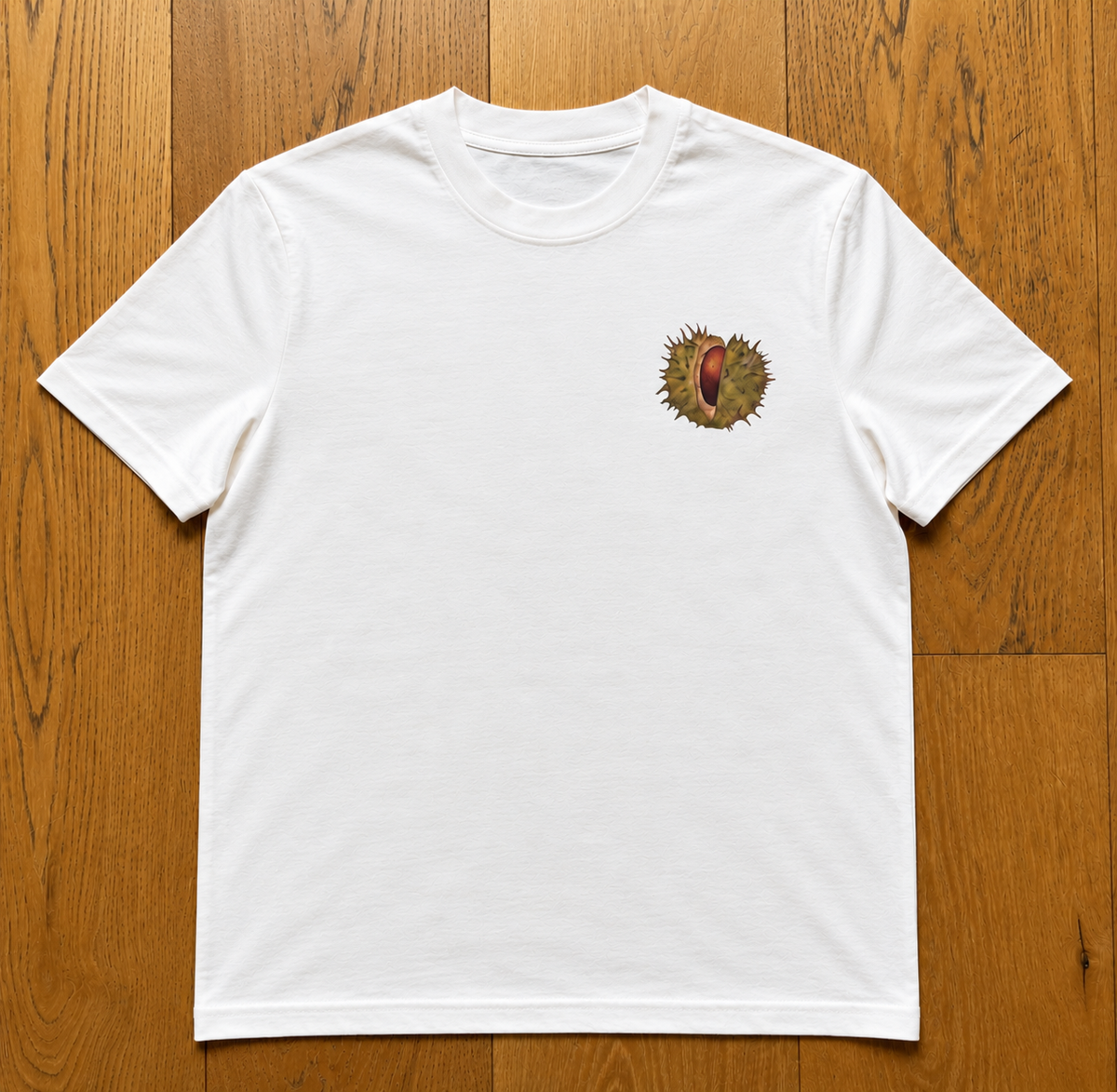 Tee-shirt écru HERISSON - Collab' Axelle Pomares