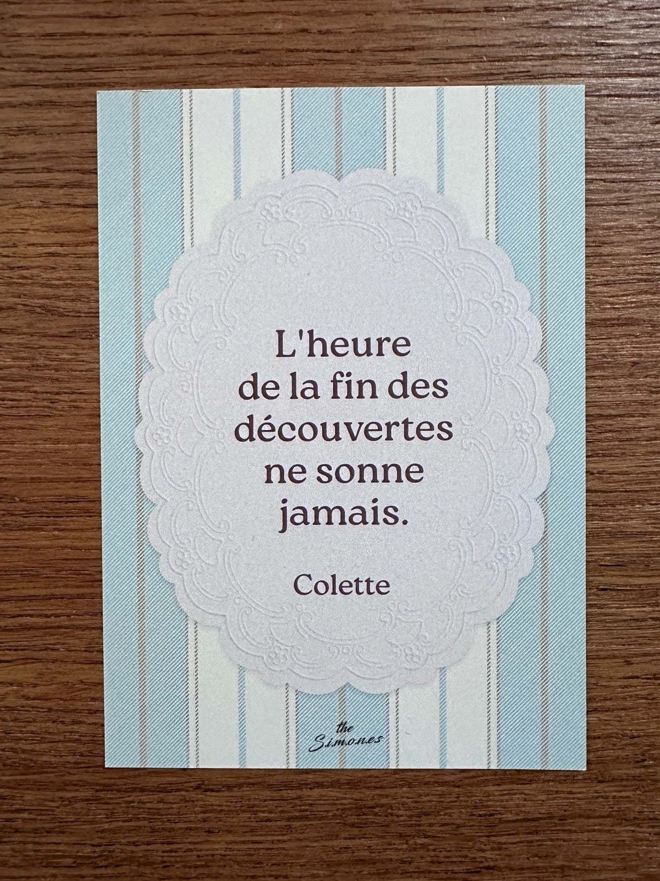 Lot de 4 cartes postales - LES INDOMPTABLES