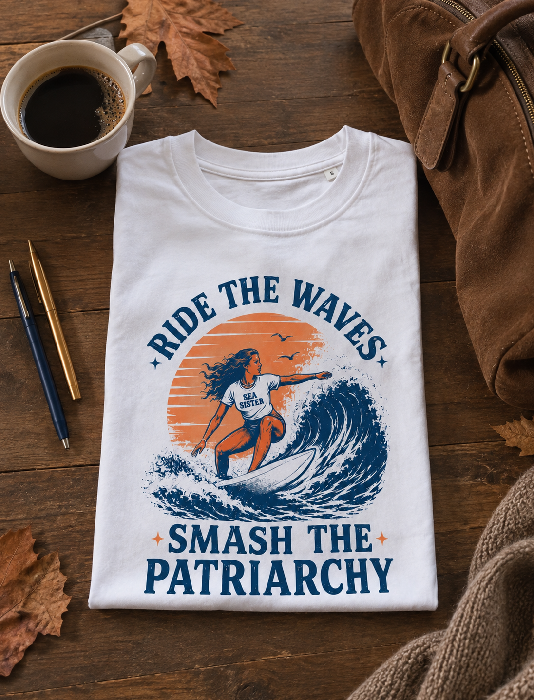 Tee-shirt RIDE THE WAVES