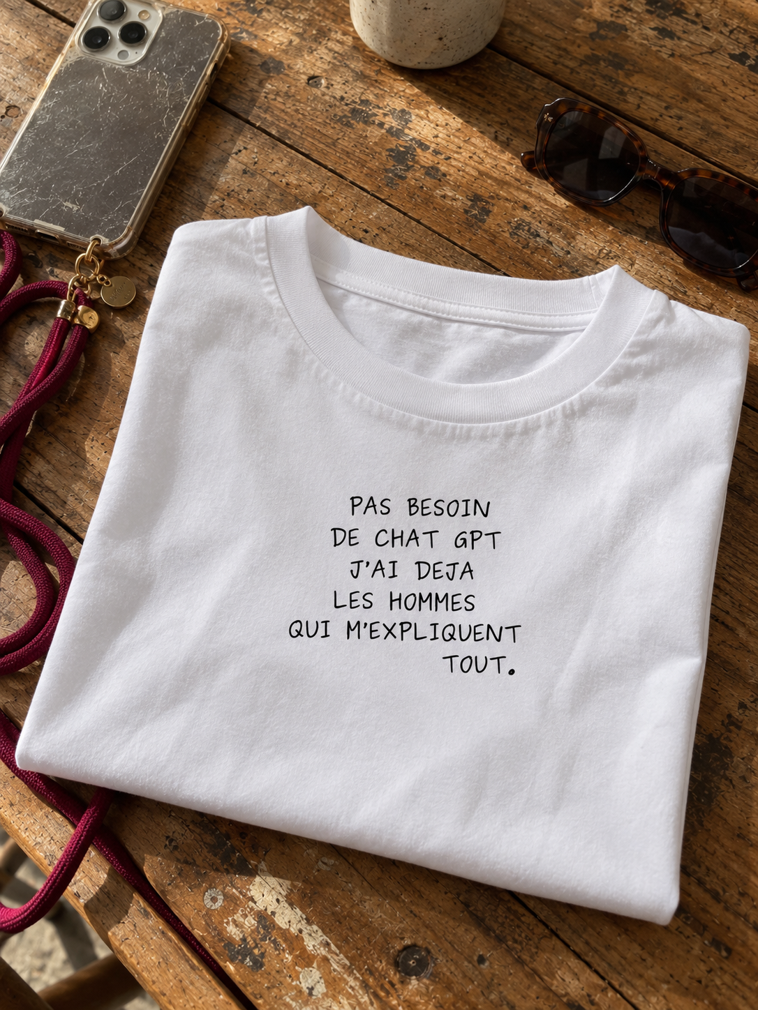 Tee-shirt CHAT GPT