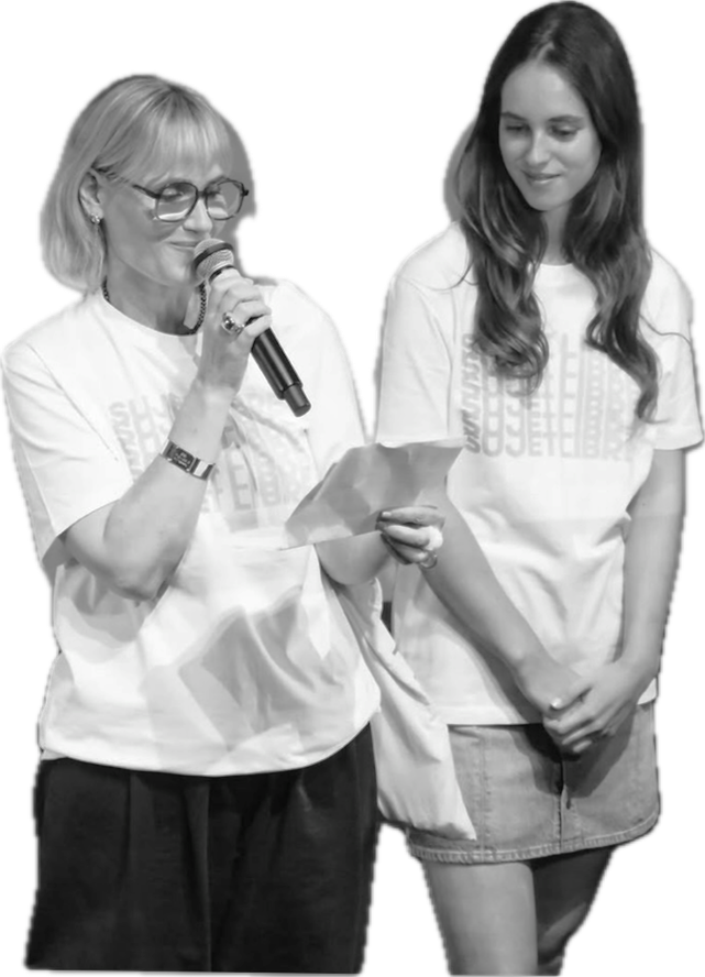 Tee-shirt SUJET LIBRE - En association avec Judith Godrèche