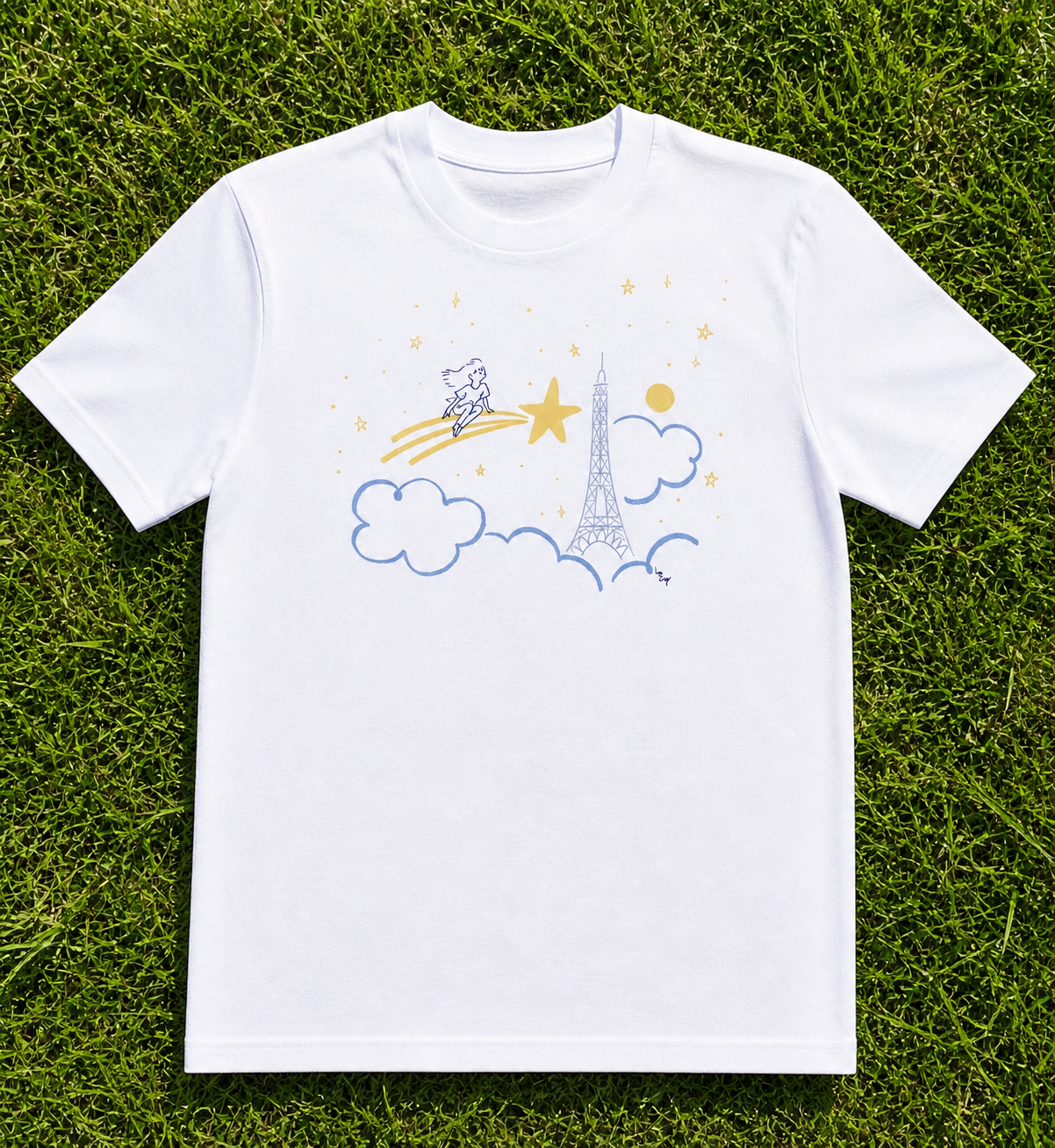 Tee-shirt TOUR EIFFEL - Collab' Lou Zago