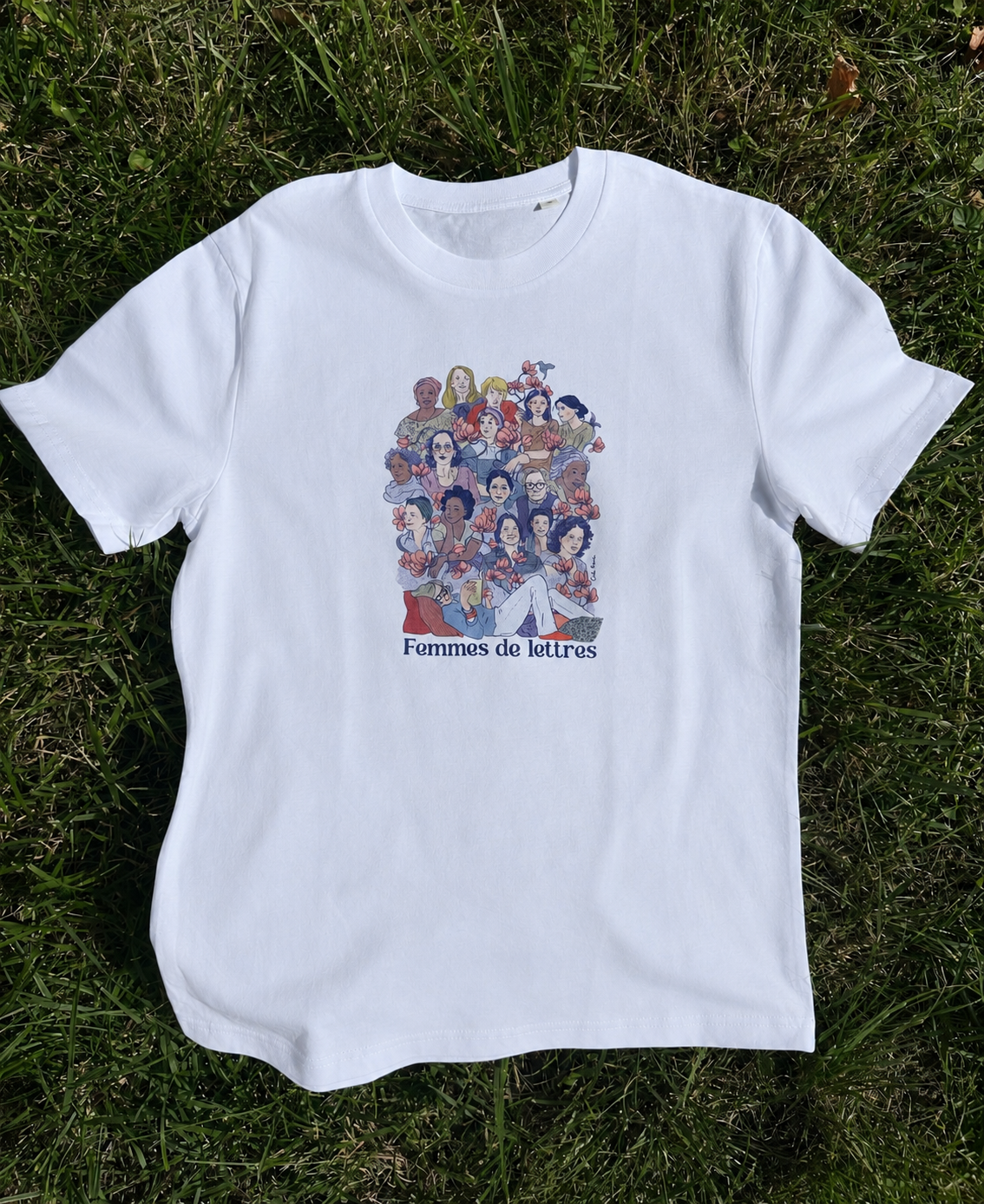 Tee-shirt FEMMES DE LETTRES - Collab' Cati Baur